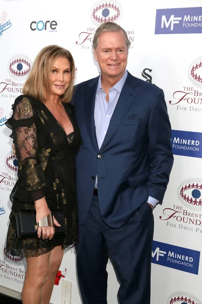 Los Angeles Sep Kathy Hilton Rick Hilton Brent Shapiro Foundation — Zdjęcie stockowe