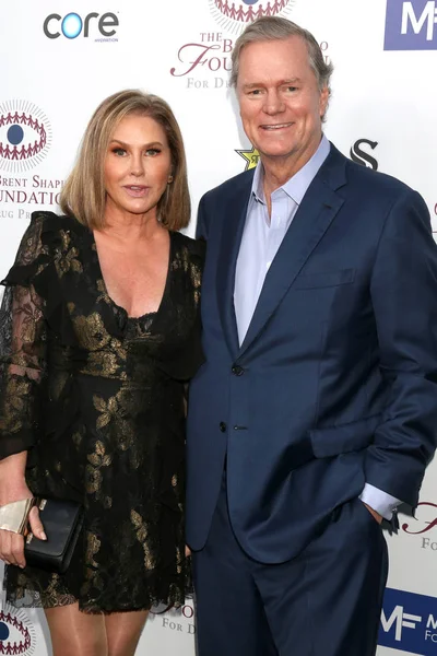 Los Ángeles Sep Kathy Hilton Rick Hilton Brent Shapiro Foundation — Foto de Stock