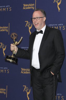 Los Angeles - Eylül 9: Nick Murray 2018 yaratıcı sanatlar Emmy Ödülleri - Day 2 - basın odasında Los Angeles, Ca 9 Eylül 2018 üzerinde Microsoft Theater