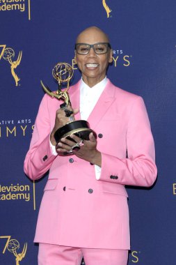 Los Angeles - Eylül 9: Rupaul Andre Charles 2018 yaratıcı sanatlar Emmy Ödülleri - Day 2 - basın odasında Los Angeles, Ca 9 Eylül 2018 üzerinde Microsoft Theater
