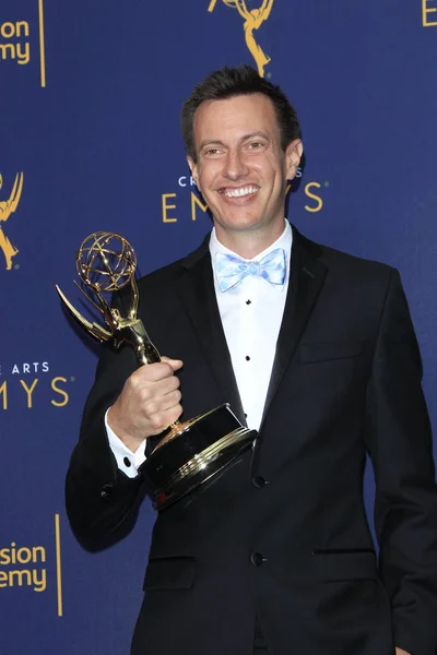 Los Angeles Sep Andrew Waruszewski Aux Creative Arts Emmy Awards — Photo