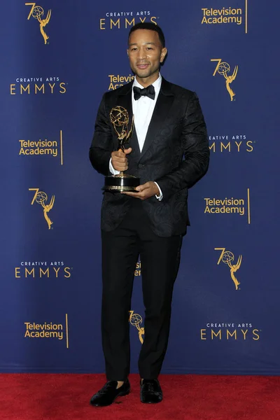 Los Angeles Září John Legend Roce 2018 Výtvarného Umění Emmy — Stock fotografie