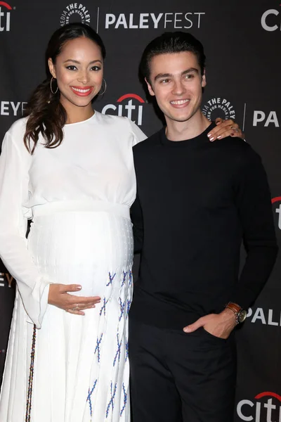 Los Angeles Sep Amber Stevens West Felix Mallard 2018 Paleyfest — Stock Photo, Image