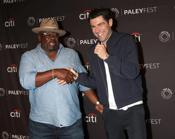 Los Angeles Szept Cedric Komédiás Max Greenfield 2018 Paleyfest Őszi — Stock Fotó