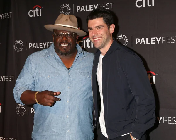 Los Angeles Szept Cedric Komédiás Max Greenfield 2018 Paleyfest Őszi — Stock Fotó