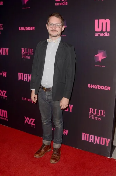 Los Angeles Září Elijah Wood Mandy Los Angeles Speciální Screening — Stock fotografie