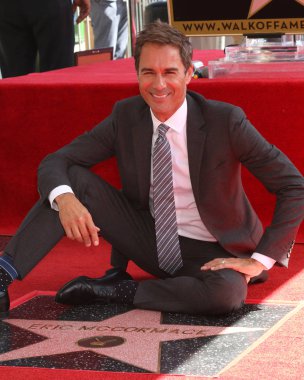 Los Angeles - Eylül 13: Eric Mccormack Hollywood Walk of Fame 13 Eylül 2018 tarihinde Los Angeles, Ca üzerinde Eric Mccormack yıldız töreninde