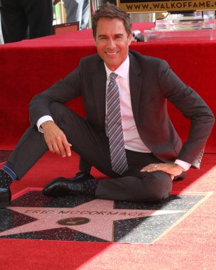 Los Angeles - Eylül 13: Eric Mccormack Hollywood Walk of Fame 13 Eylül 2018 tarihinde Los Angeles, Ca üzerinde Eric Mccormack yıldız töreninde