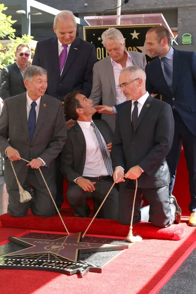 Los Angeles Sep Leron Gubler Kammerbeamter Michael Douglas Eric Mccormack — Stockfoto