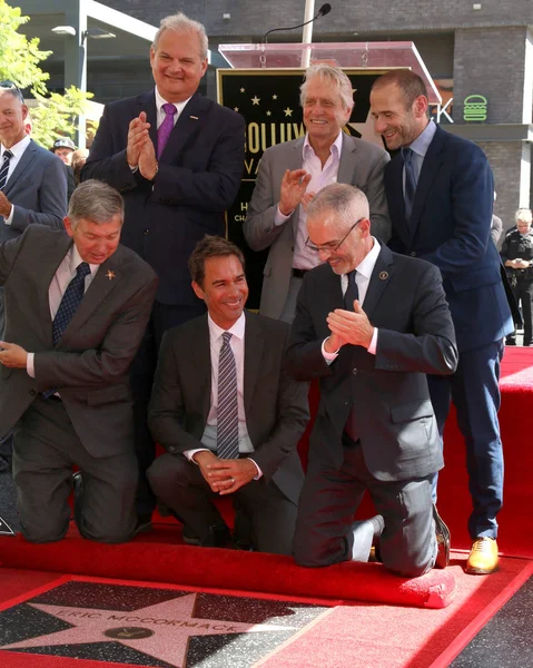 Los Angeles September Leron Gubler Chamber Officiële Michael Douglas Eric — Stockfoto