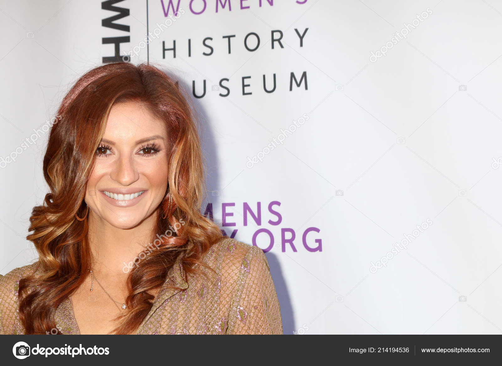 Los Angeles Sep Anneliese Van Der Pol Women Making History Stock(02)