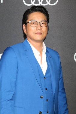Los Angeles - Eylül 13: West Hollywood, Ca La eş otelin 13 Eylül 2018 üzerinde Audi öncesi Emmy partide Sung Kang
