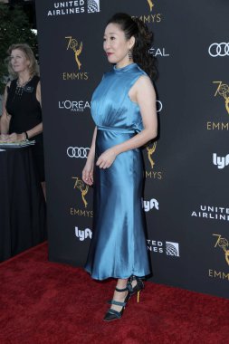 Los Angeles - 15 Eylül: Sandra Oh televizyon Akademi onur Emmy aday performans Wallis Annenberg merkezi sahne sanatları için 15 Eylül 2018 Beverly Hills, Ca