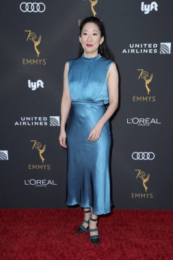 Los Angeles - 15 Eylül: Sandra Oh televizyon Akademi onur Emmy aday performans Wallis Annenberg merkezi sahne sanatları için 15 Eylül 2018 Beverly Hills, Ca