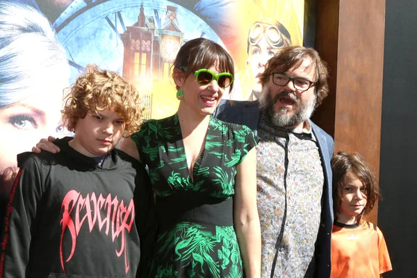 Los Ángeles Sep Samuel Black Tanya Haden Jack Black Samuel — Foto de Stock