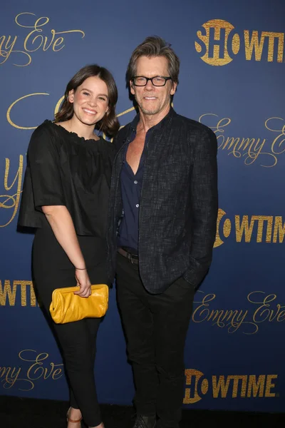 Los Angeles Sep Sosie Bacon Kevin Bacon Showtime Emmy Eve — Stockfoto