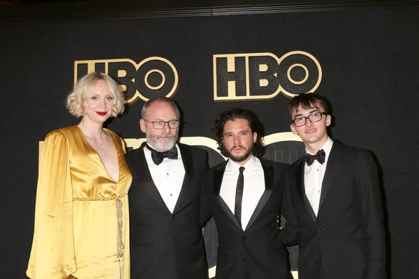 Los Angeles Sep Gwendoline Christie Liam Cunningham Kit Harrington Isaac — Stockfoto