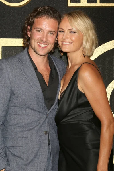 Лос Анджелес Sep Jack Donnelly Malin Akerman Hbo Emmy Party — стоковое фото