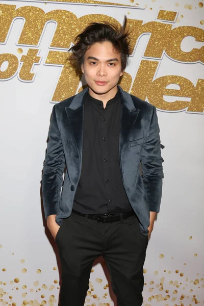 Λος Άντζελες Σεπ Shin Lim Αμερική Έχεις Ταλέντο Φινάλε Κόκκινο — Φωτογραφία Αρχείου