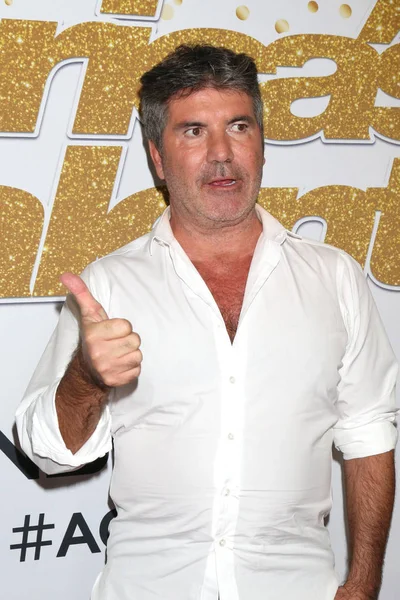 Los Angeles Settembre Simon Cowell Finale Red Carpet America Got — Foto Stock