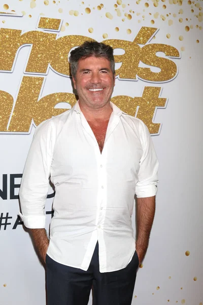 Los Angeles Wrz Simon Cowell America Got Talent Finale Czerwony — Zdjęcie stockowe