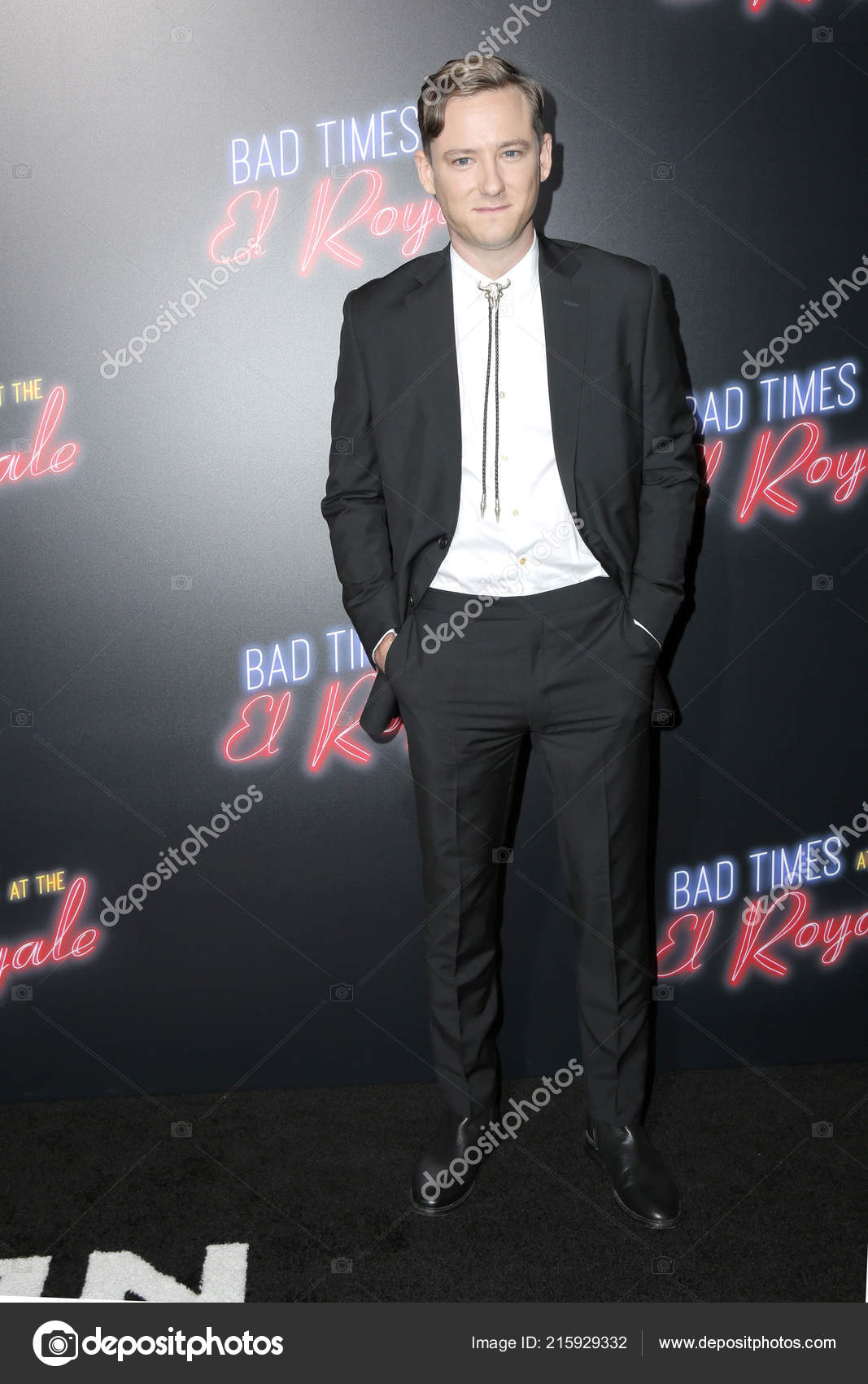 Los Angeles Sep Lewis Pullman Bad Times Royale Global Premiere Stock Editorial Photo C Jean Nelson