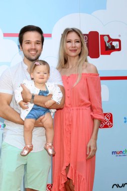 Los Angeles - 22 Eylül: Nathan Kress, Rosie Carolyn Kress, Londra Kress Event'de 7 yıllık ünlü kırmızı halı Sony stüdyosu üzerinde 22 Eylül 2018 Culver City, Ca
