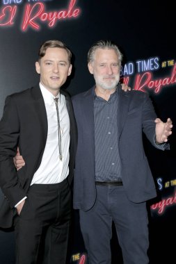 Los Angeles - 22 Eylül: Lewis Pullman, Bill Pullman üzerinde 22 Eylül 2018 Tcl Çin Tiyatrosu IMAX Los Angeles, Ca, 