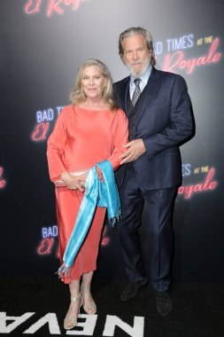 Los Angeles - 22 Eylül: Susan Geston köprüler, Jeff Bridges, Los Angeles, Ca üzerinde 22 Eylül 2018 Tcl Çin Tiyatrosu IMAX 