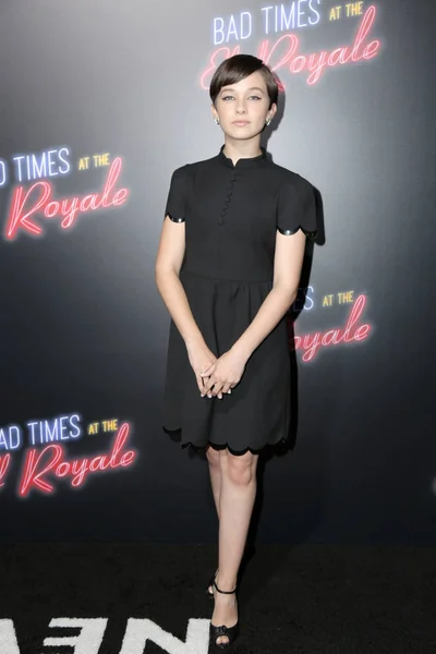 Los Angeles Sep Cailee Spaeny Bad Times Royale Global Premiere — Stock Photo, Image