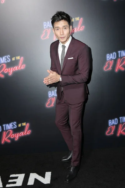 Los Angeles Wrz Manny Jacinto Złe Czasy Royale Globalne Premiera — Zdjęcie stockowe