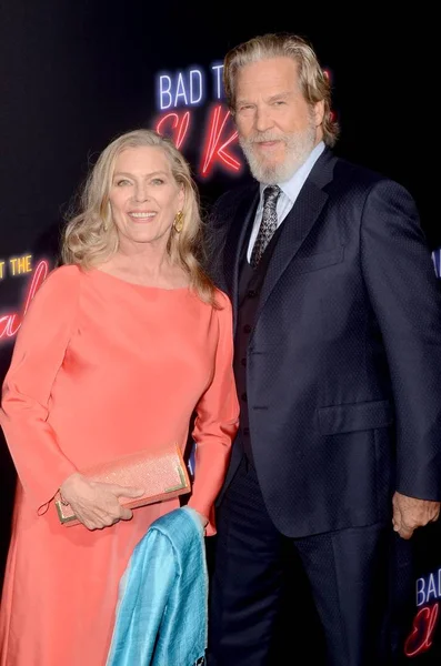 Los Ángeles Sep Susan Geston Bridges Jeff Bridges Estreno Mundial — Foto de Stock