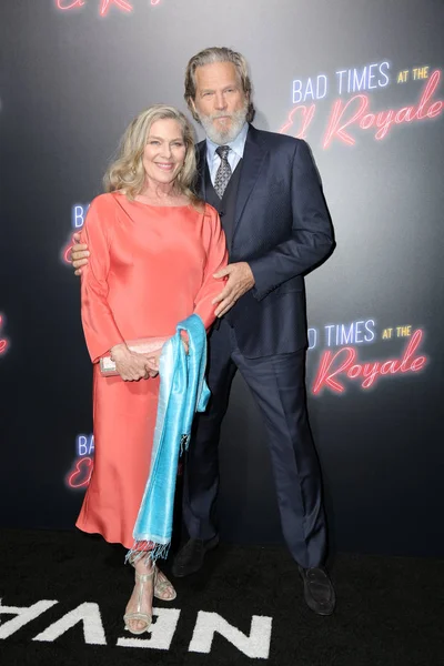 Los Ángeles Sep Susan Geston Bridges Jeff Bridges Estreno Mundial — Foto de Stock