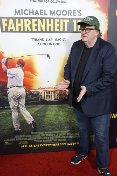 Los Ángeles Sep Michael Moore Estreno Fahrenheit Los Ángeles Samuel — Foto de Stock