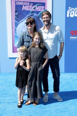 Los Angeles - 22 Eylül: Katie Aselton, Mark Duplass, aile üzerinde 22 Eylül 2018 yılında Westwood, Ca Village Theater 