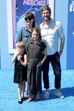 Los Angeles - 22 Eylül: Katie Aselton, Mark Duplass, aile üzerinde 22 Eylül 2018 yılında Westwood, Ca Village Theater 