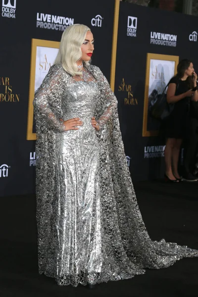 Los Angeles Sep Lady Gaga Bij Het Star Born Première — Stockfoto