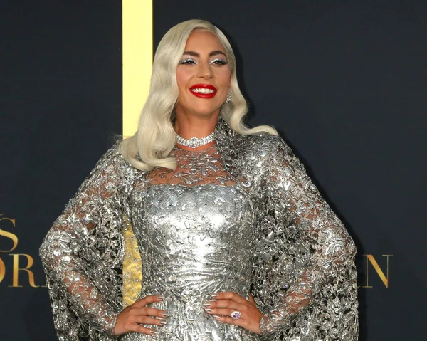 Los Angeles Sep Lady Gaga Bij Het Star Born Première — Stockfoto