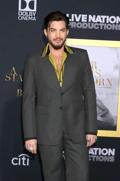 Los Angeles Sep Adam Lambert Star Born Premiere Shrine Auditorium — Fotografia de Stock