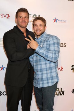 Los Angeles - 26 Eylül: David Boreanaz, Max Thieriot galasında Amerikan lejyon mesaj 43 26 Eylül 2018 Los Angeles, Ca Eleme 