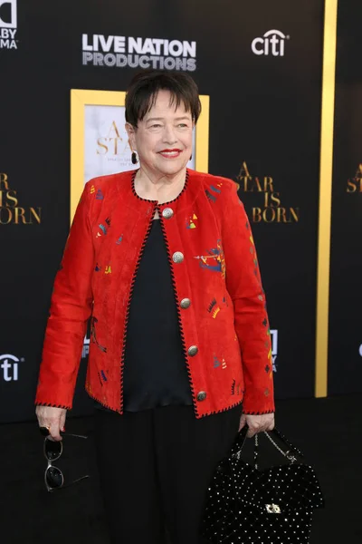 Los Angeles Září Kathy Bates Premiéře Hvězda Narozena Auditorium Svatyně — Stock fotografie