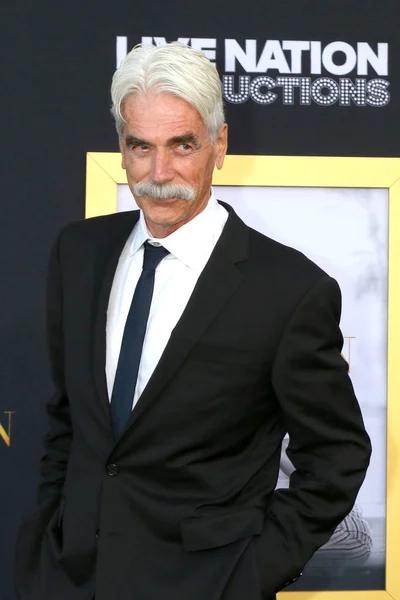 Los Angeles Sep Sam Elliott Stjärna Föds Premiären Shrine Auditorium — Stockfoto