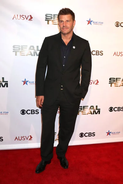 Los Angeles Sep David Boreanaz Seal Team Season Premiere Screening — Stock Photo, Image