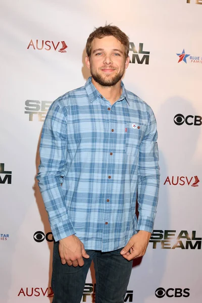 Los Angeles Sep Max Thieriot Bei Der Seal Team Premiere — Stockfoto