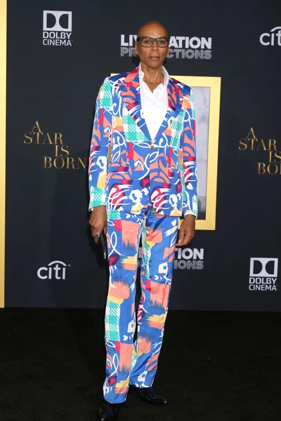 Los Ángeles Sep Rupaul Andre Charles Estreno Star Born Shrine — Foto de Stock