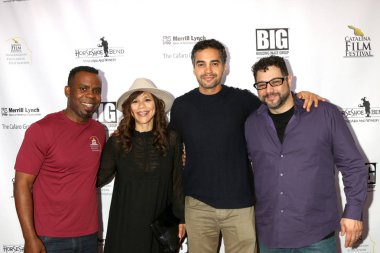 Los Angeles - 26 Eylül: Delious Tim Kennedy, Rosie Perez, Ramon Rodriguez, Ron Truppa Catalina Film Festivali'nde - gece Sanat Tiyatrosu'nda 26 Eylül 2018 üzerinde Long Beach, Ca açma