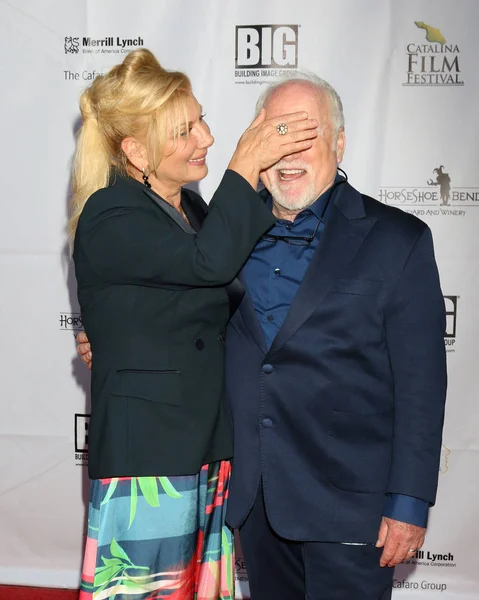 Avalon Sep Svetlana Dreyfuss Richard Dreyfuss Catalina Film Festival Friday — Stock Photo, Image