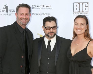 Avalon - 29 Eylül: Aaron Goldberg, Ron Truppa, Jessica Schreiner Catalina Film Festivali - Cumartesi kırmızı halı üzerinde 29 Eylül 2018 yılında Avalon, Ca Casino