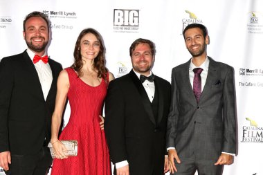 Avalon - 29 Eylül: Michael Boccalini, Anna Danshina, Che Grant, Daniel Markovich Catalina Film Festivali - Cumartesi kırmızı halı üzerinde 29 Eylül 2018 yılında Avalon, Ca Casino
