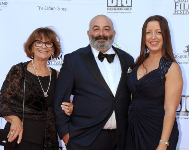 Avalon - 29 Eylül: Susan Cohen, Craig E Shapiro, Kim Lash Catalina Film Festivali - Cumartesi kırmızı halı üzerinde 29 Eylül 2018 yılında Avalon, Ca Casino